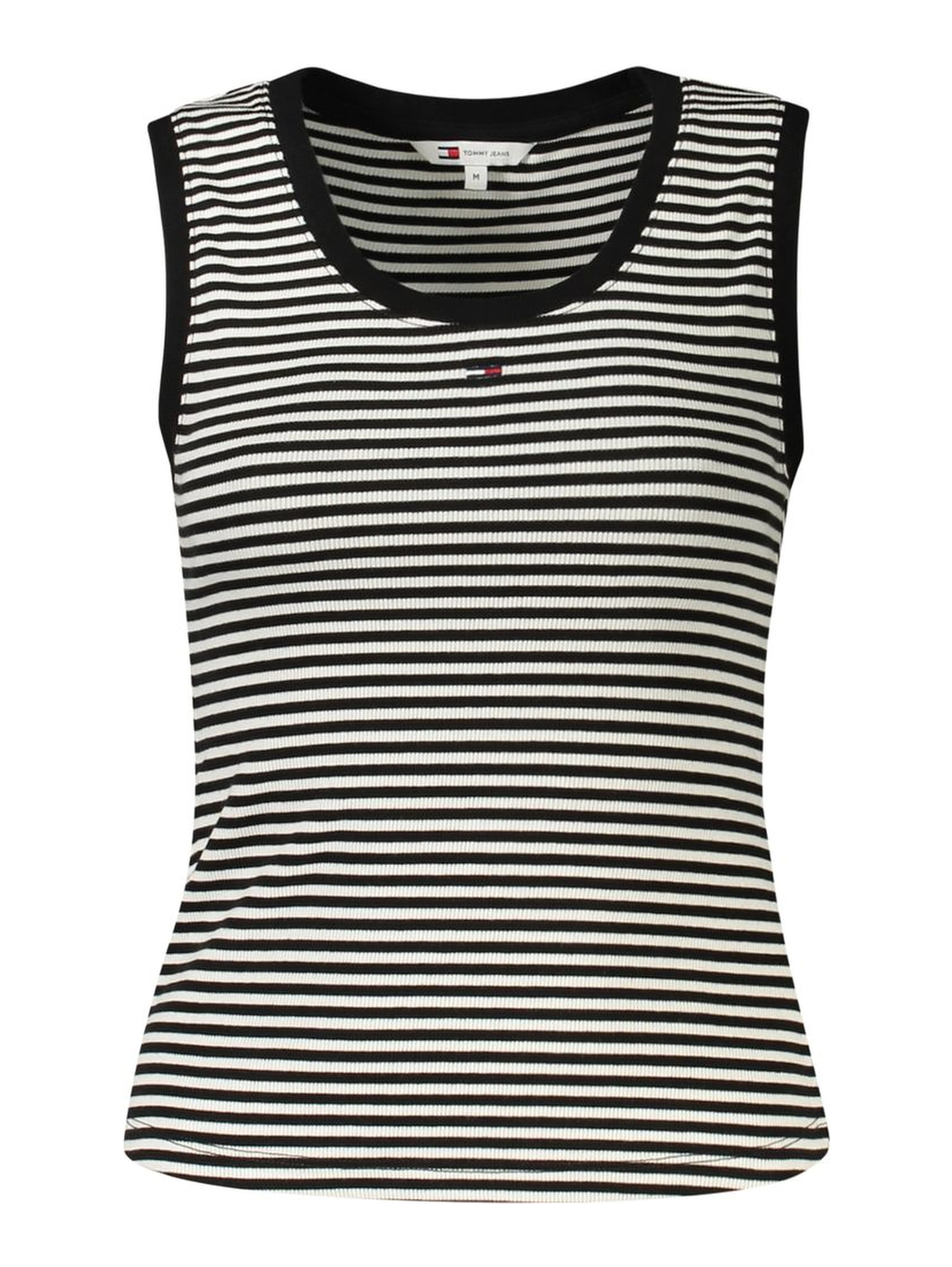 Black Cotton Women's Tank Top