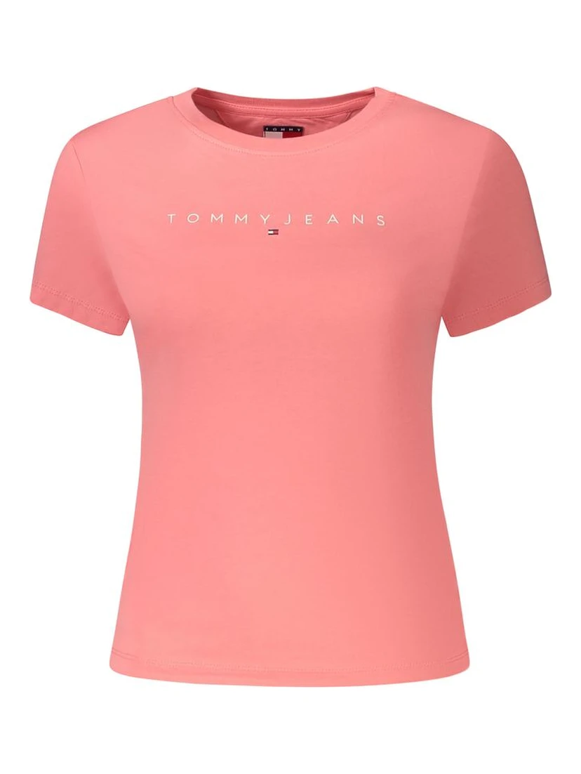 Pink Cotton Women's T-Shirt