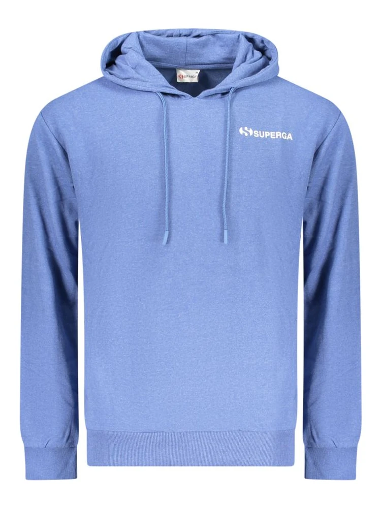 Azzurro Cotton Men Sweatshirt