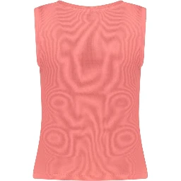 Pink Cotton Women's Tank Top