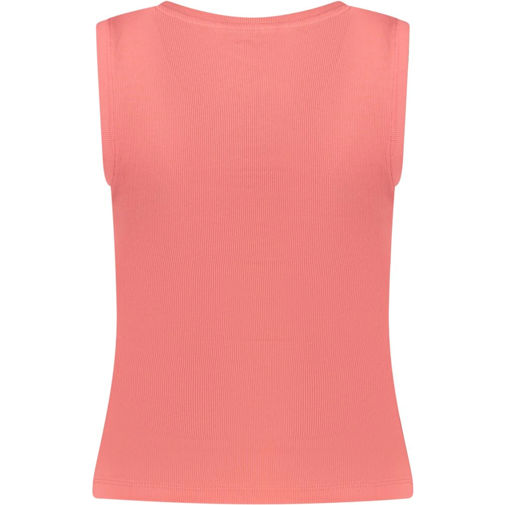 Pink Cotton Women's Tank Top