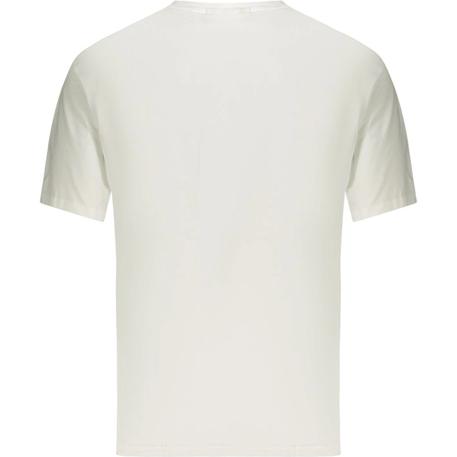 White Cotton Men T-Shirt