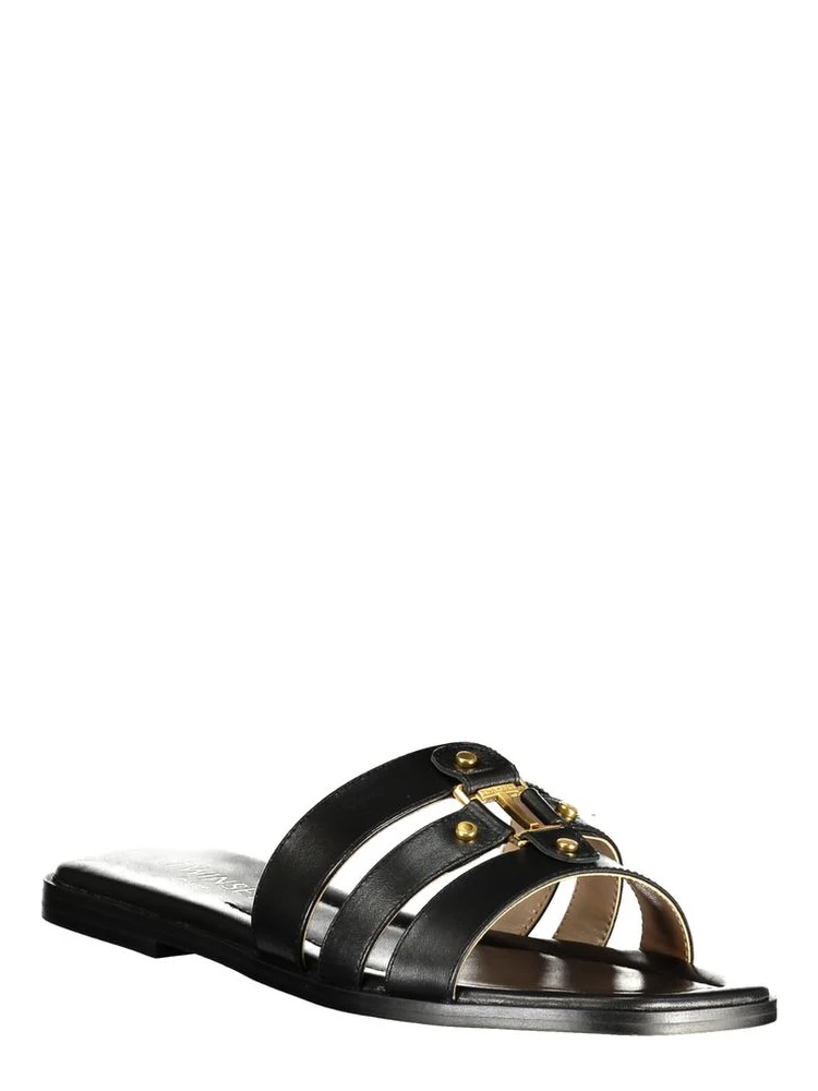 Black Leather Women's Sandal alternative