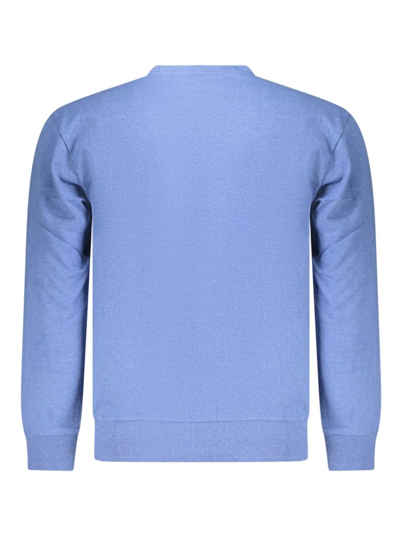 Azzurro Cotton Men Sweatshirt