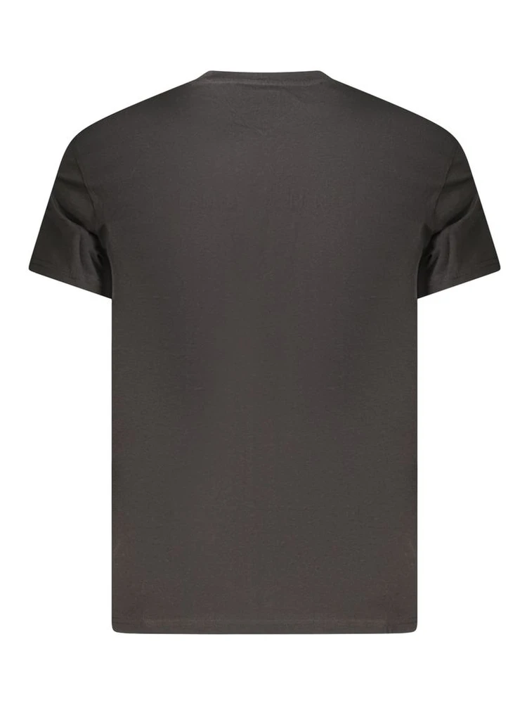 Black Cotton Mens T-Shirt alternative