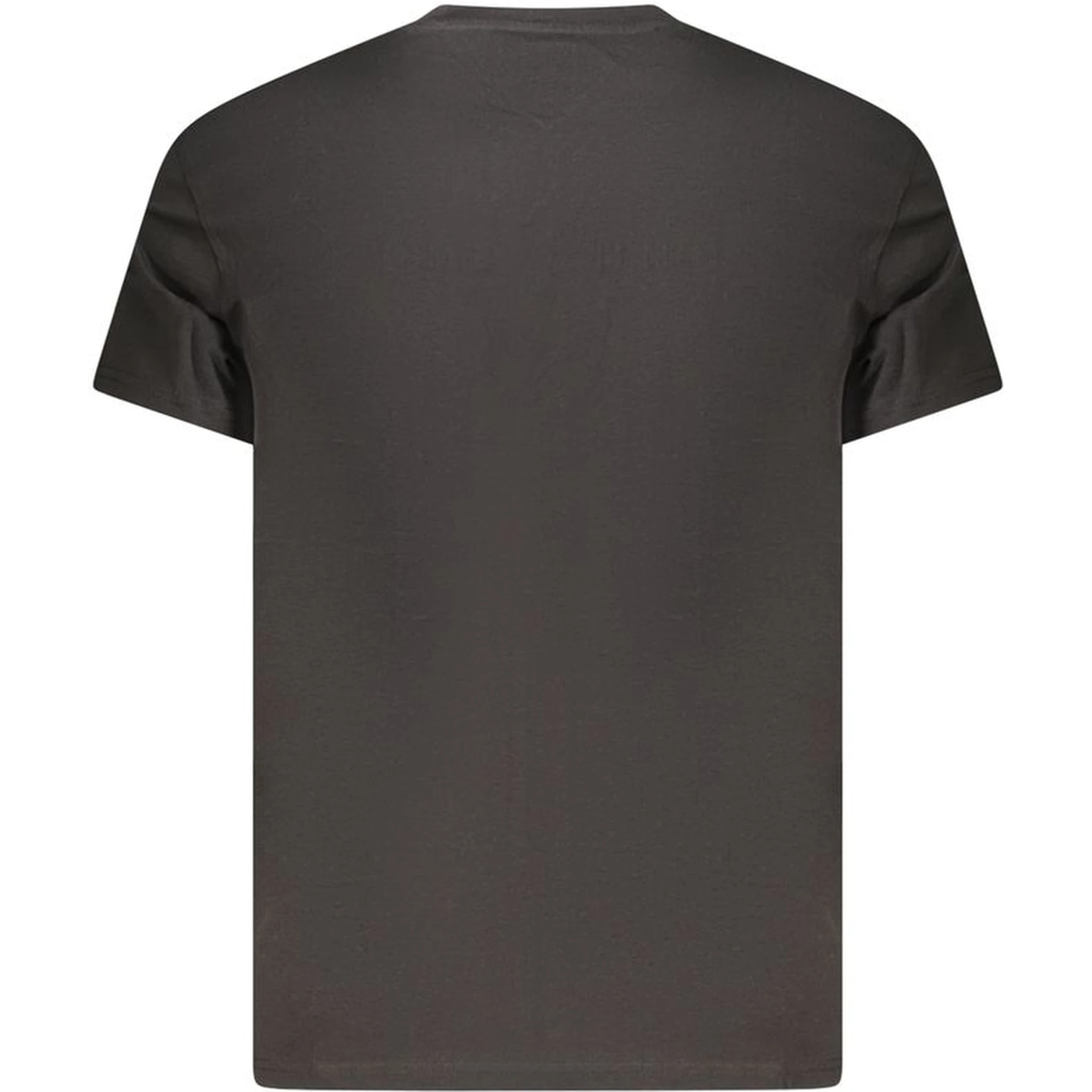 Black Cotton Mens T-Shirt