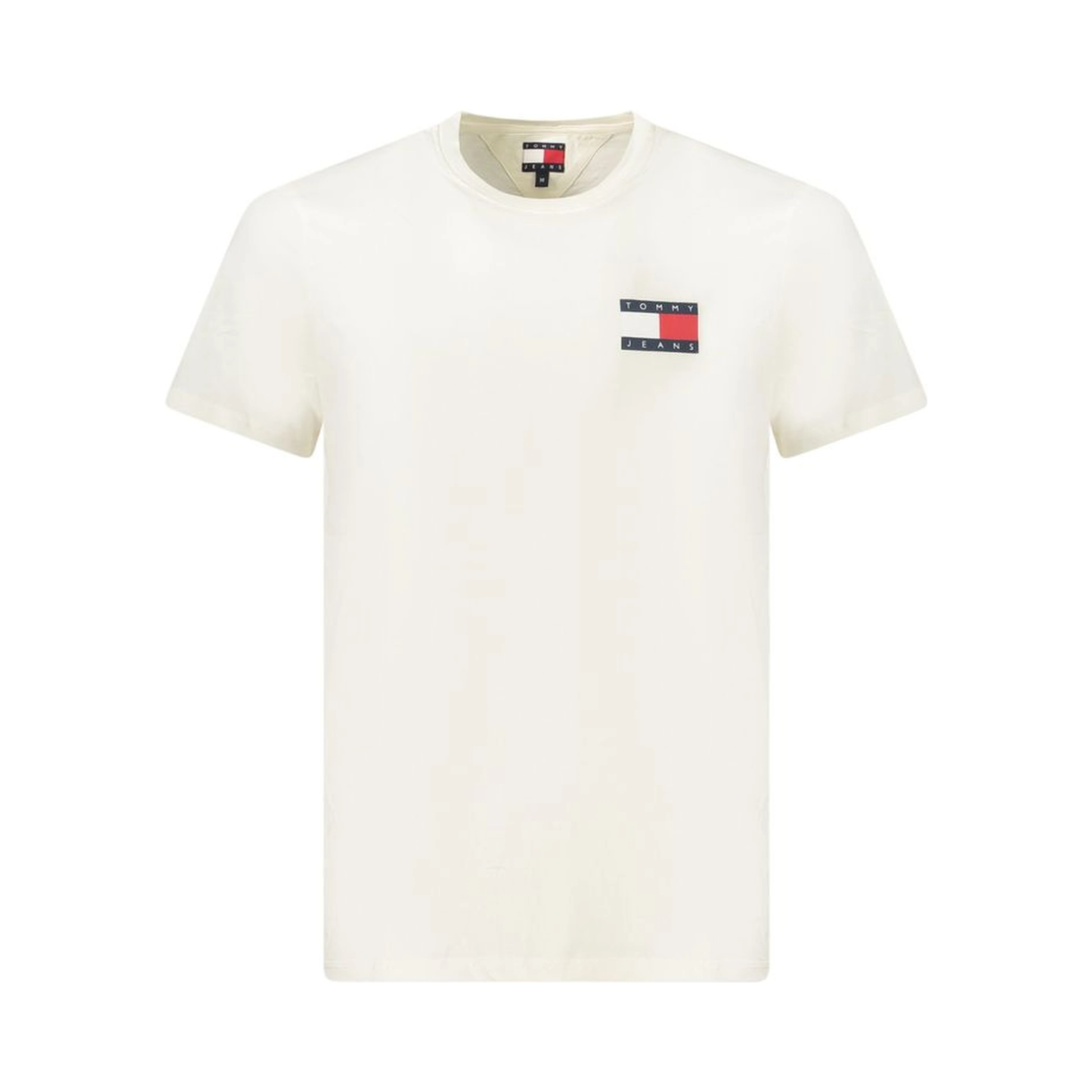 White Cotton Men's T-Shirt