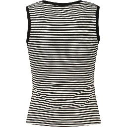 Black Cotton Women's Tank Top
