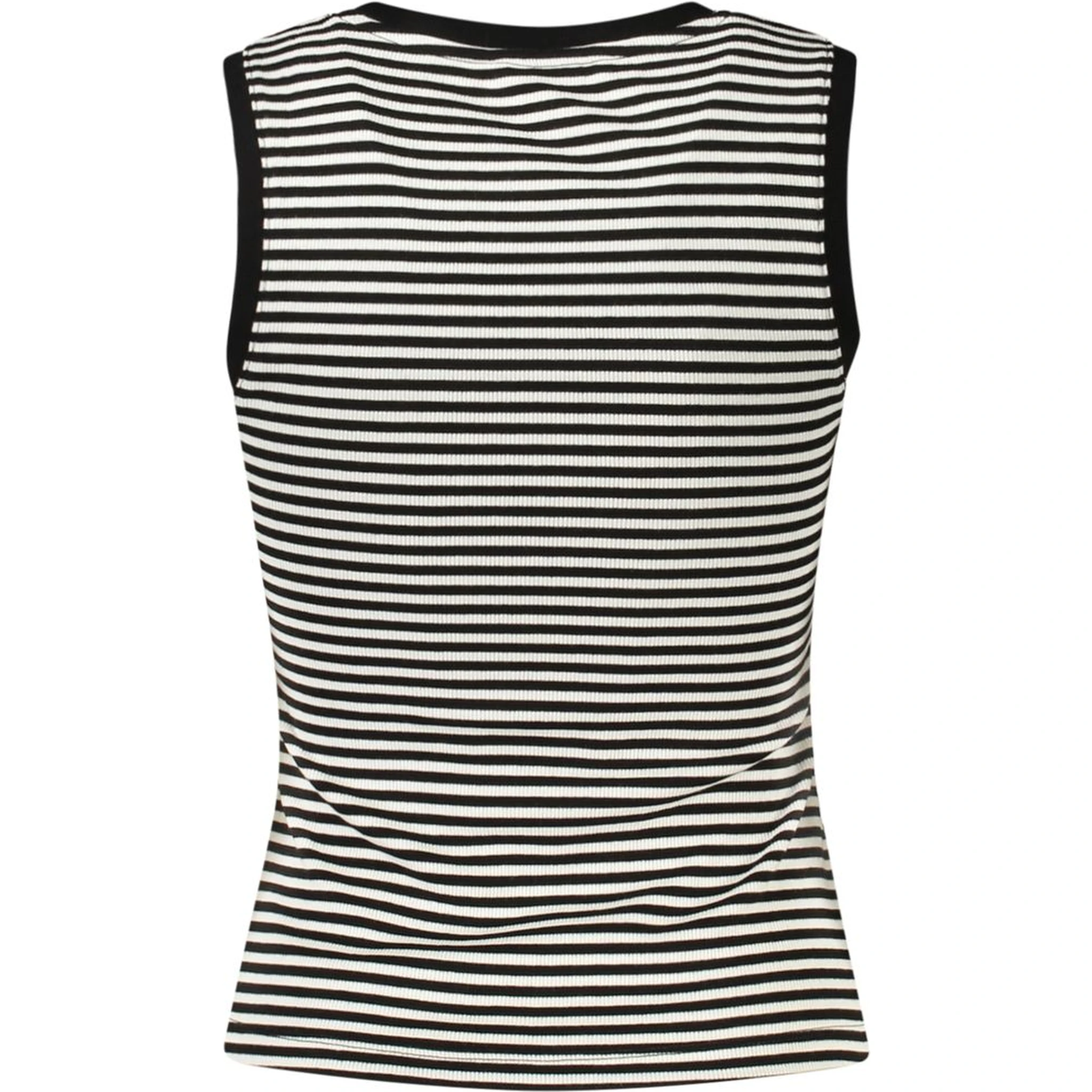 Black Cotton Women's Tank Top