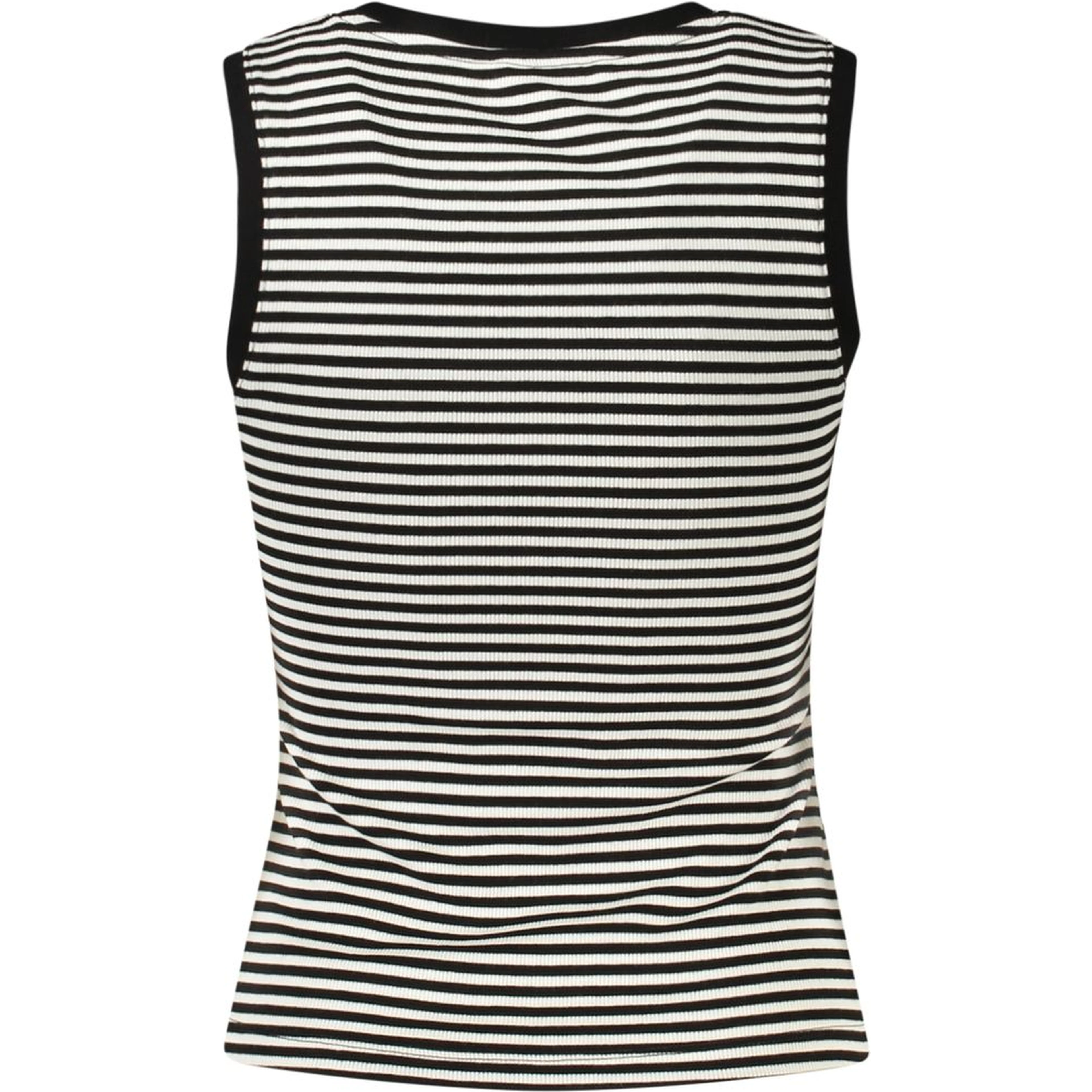 Black Cotton Women's Tank Top