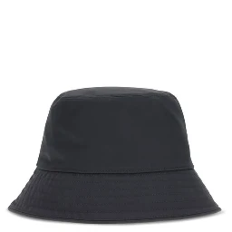 Blue Cotton Bucket Hat