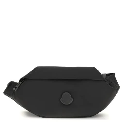 Black Polyamide Shoulder Bag