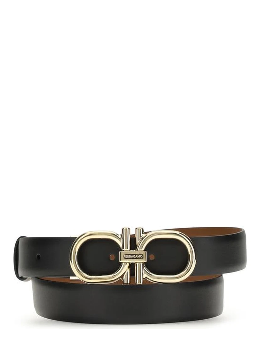 Black Calf Leather Bos Taurus Regular Belt