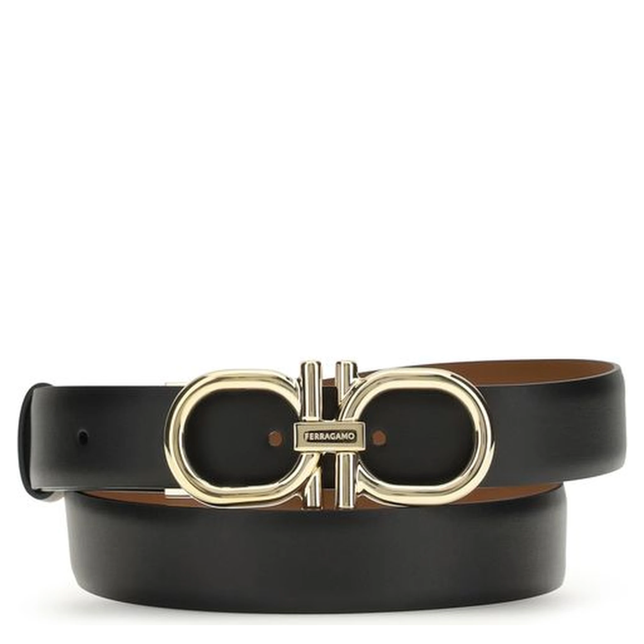Black Calf Leather Bos Taurus Regular Belt