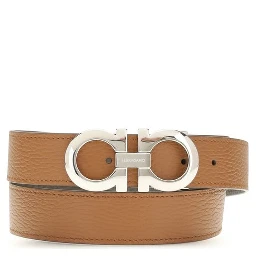 Brown Calf Leather Bos Taurus Belt