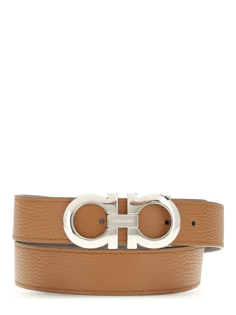 Brown Calf Leather Bos Taurus Belt