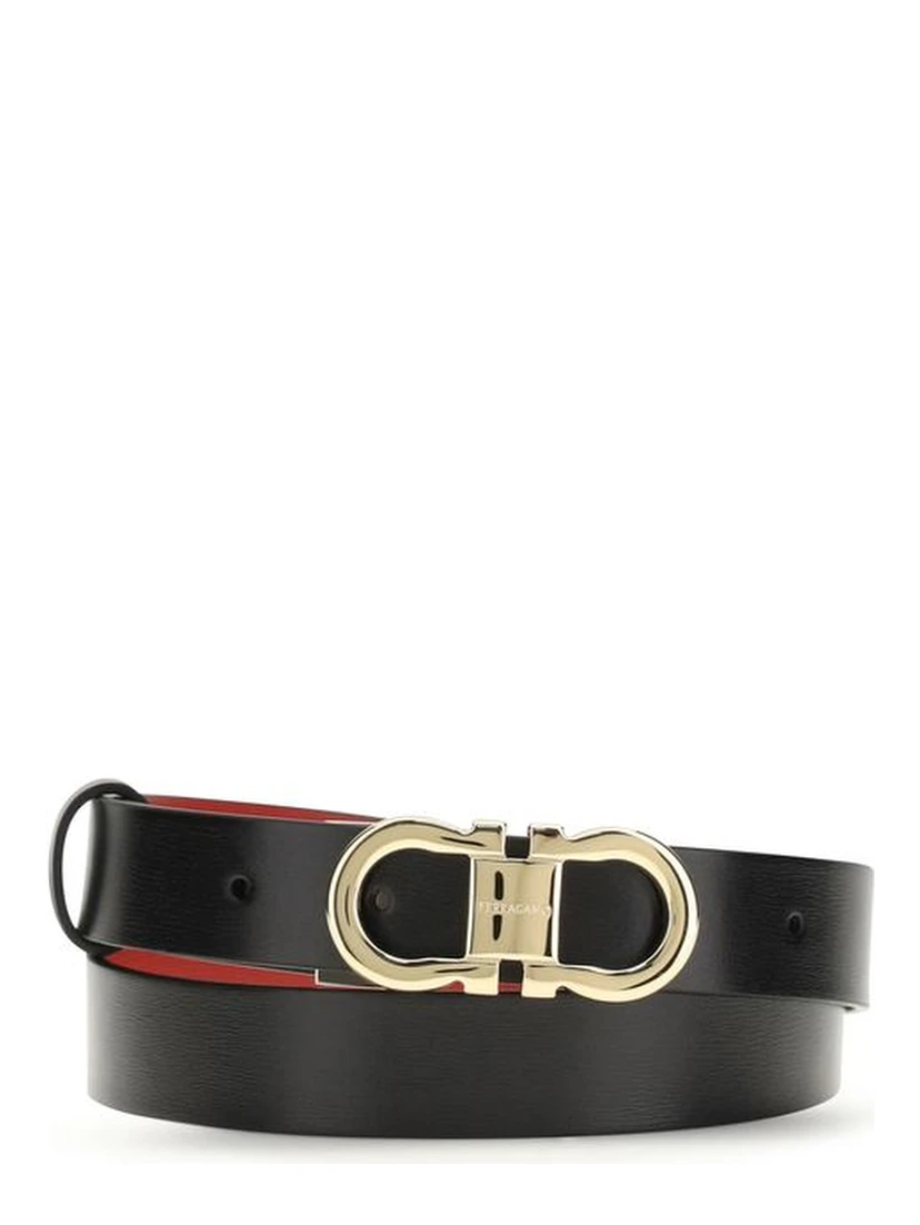 Black Calf Leather Bos Taurus Regular Belt