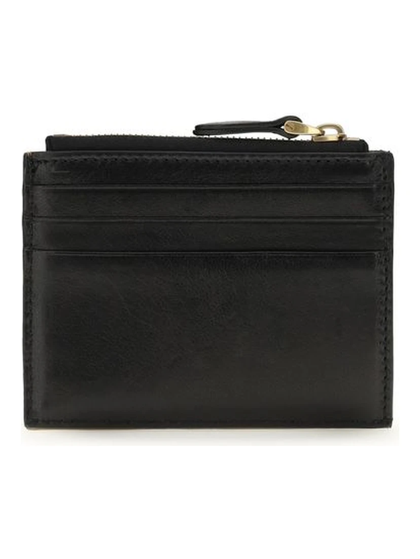 Black Calf Leather Bos Taurus Wallet