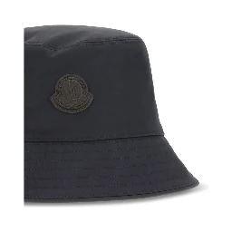 Blue Cotton Bucket Hat