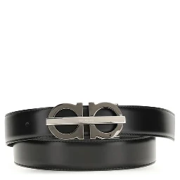 Black Calf Leather Bos Taurus Regular Belt