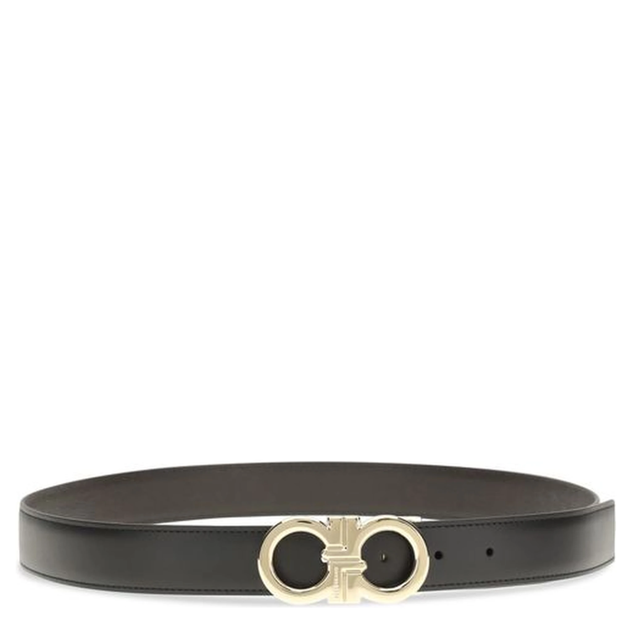 Black Calf Leather Bos Taurus Regular Belt