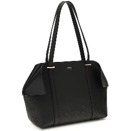 Black Calf Leather Bos Taurus Shoulder Bag