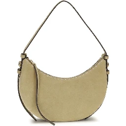 Beige Calf Leather Bos Taurus Handbag