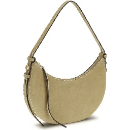 Beige Calf Leather Bos Taurus Handbag