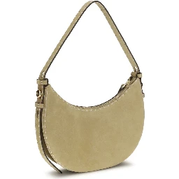 Beige Calf Leather Bos Taurus Handbag