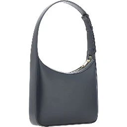 Black Calf Leather Bos Taurus Shoulder Bag
