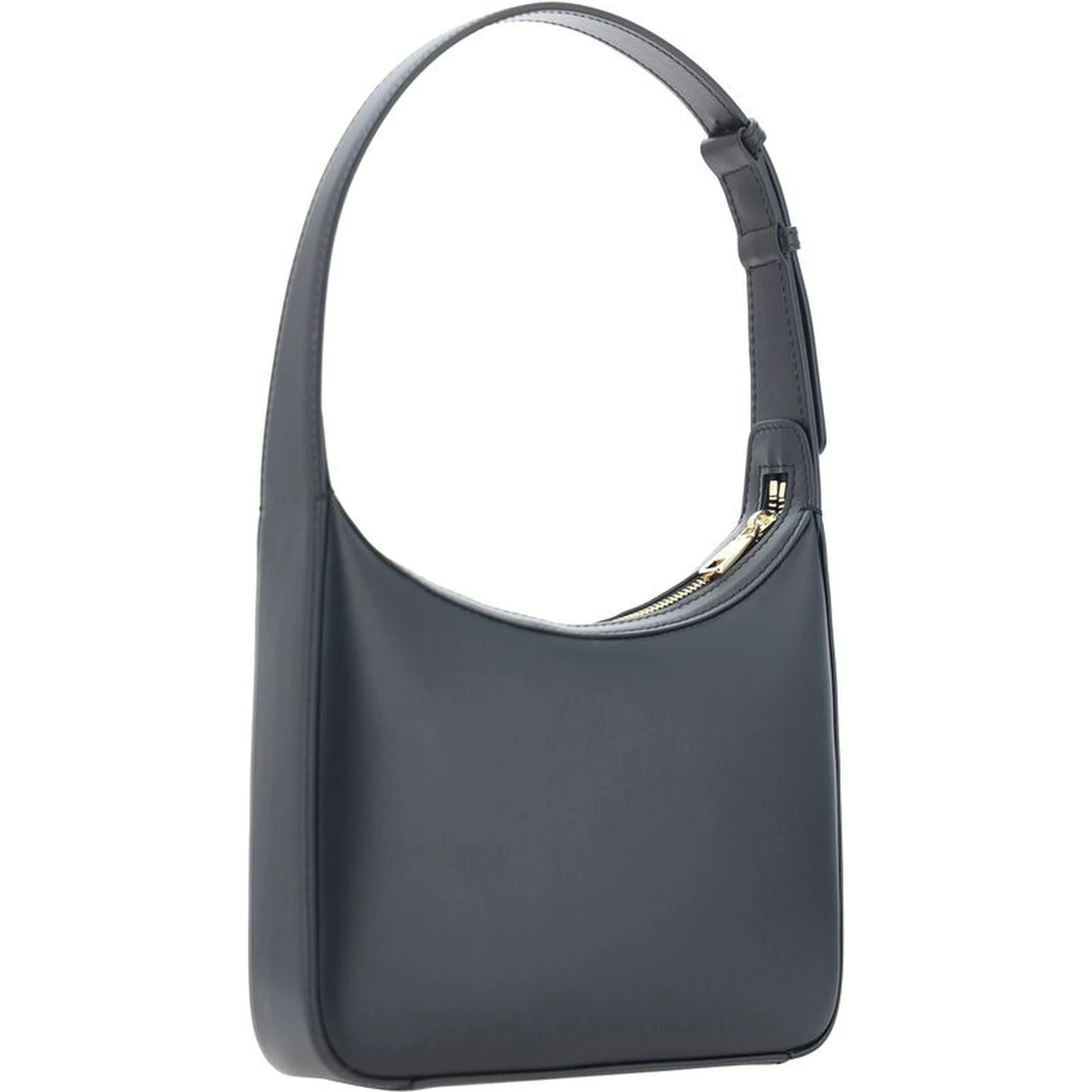 Black Calf Leather Bos Taurus Shoulder Bag