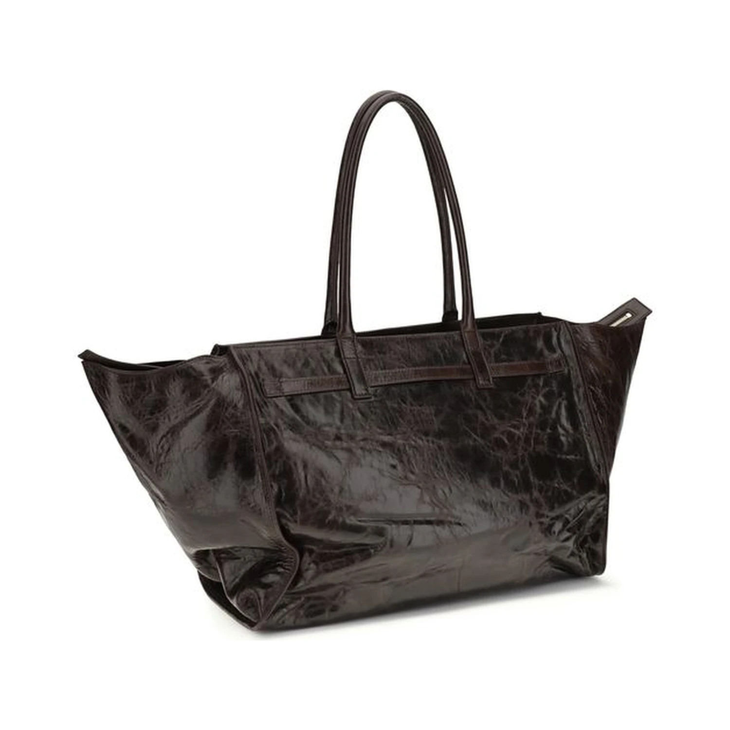 Brown Calf Leather Bos Taurus Shoulder Bag