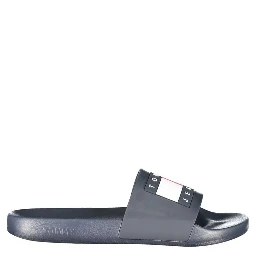 Blue Polyurethane Men's Slipper