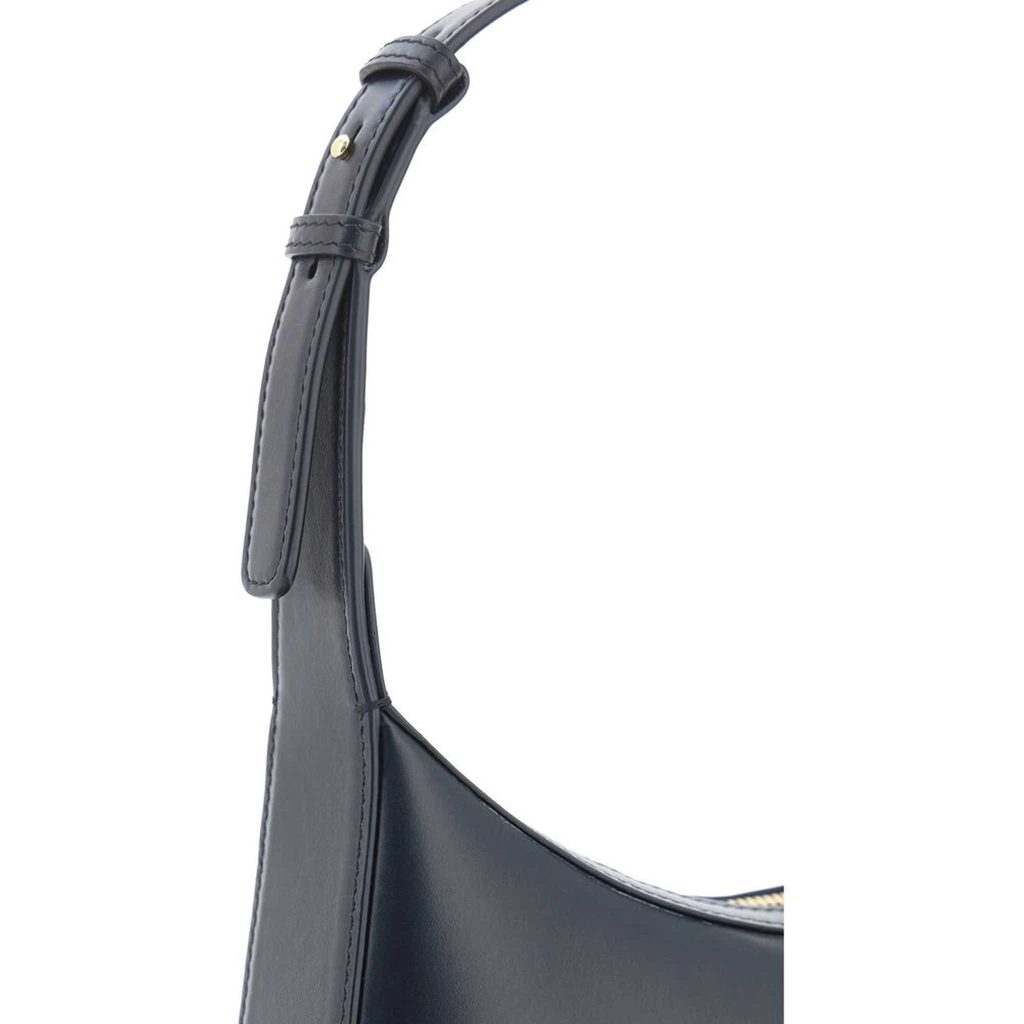 Black Calf Leather Bos Taurus Shoulder Bag