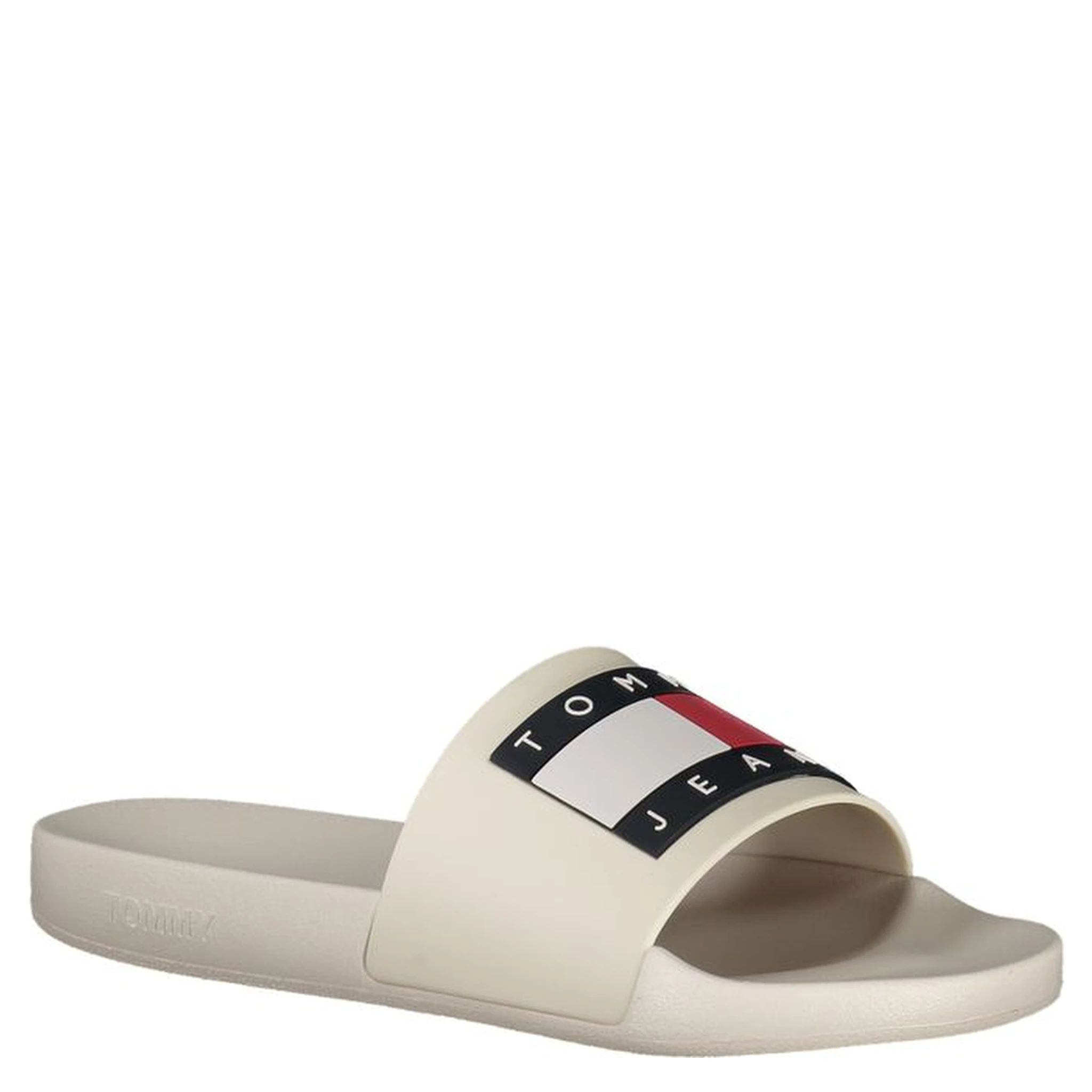 Beige Polyurethane Men's Slipper