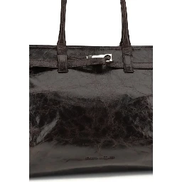 Brown Calf Leather Bos Taurus Shoulder Bag