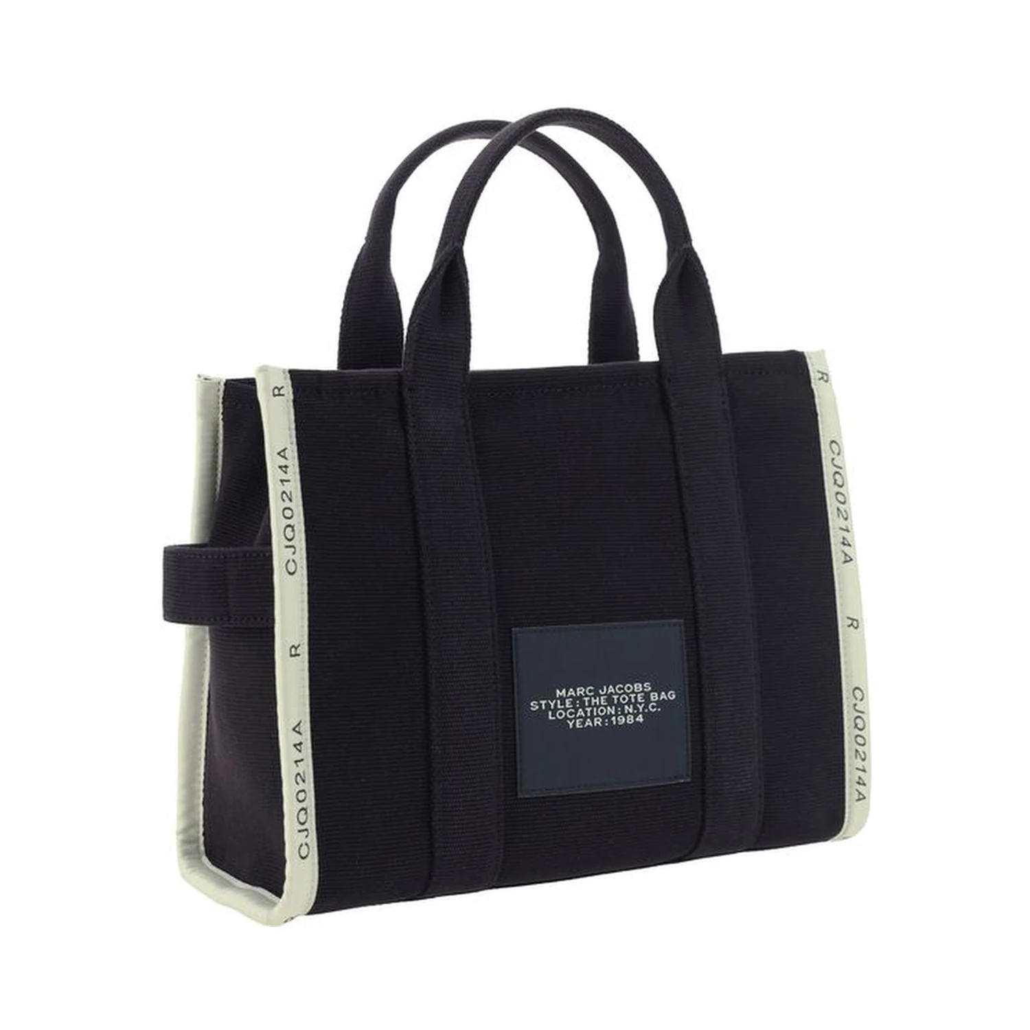 Black Cotton Handbag