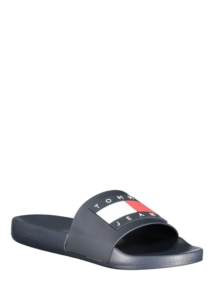 Blue Polyurethane Men's Slipper