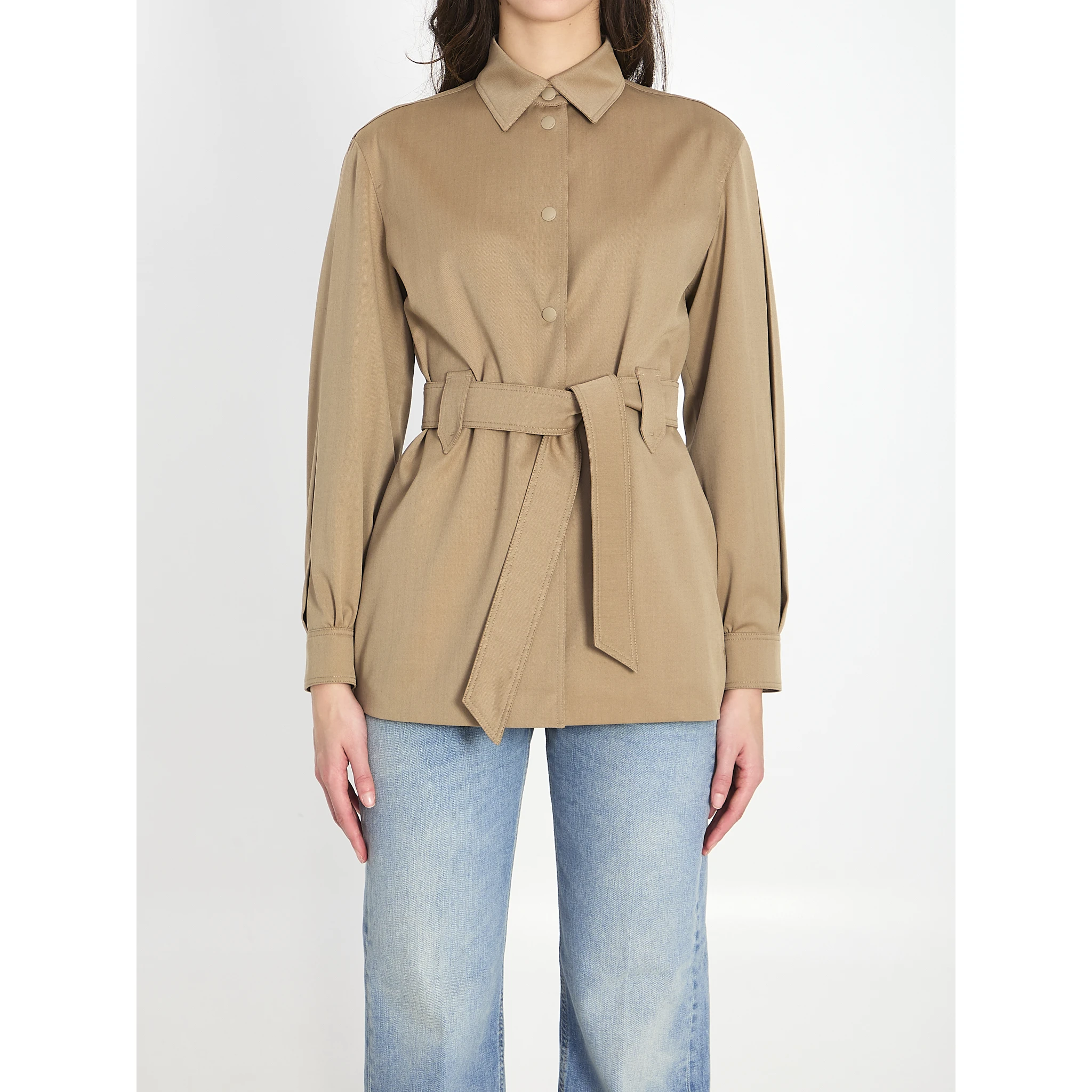 Agenzia belted shirt