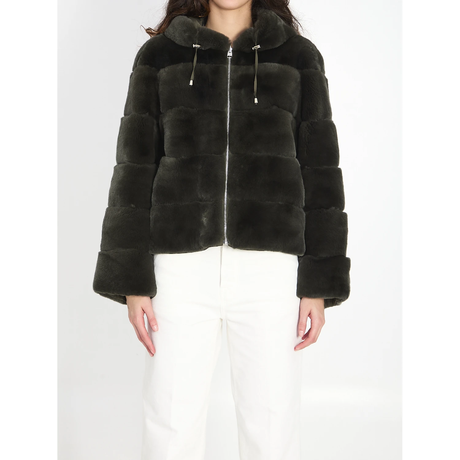 Reversible green fur