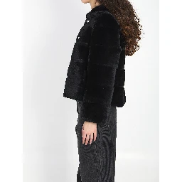 Reversible green fur