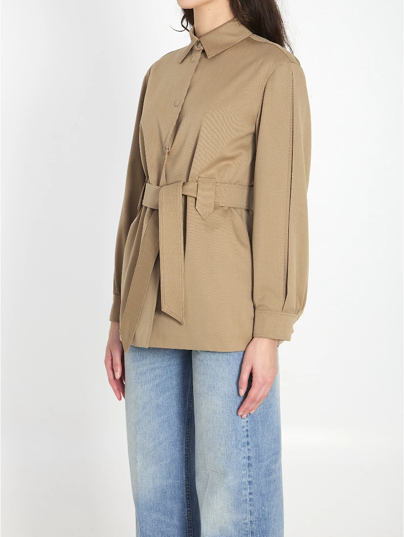 Agenzia belted shirt