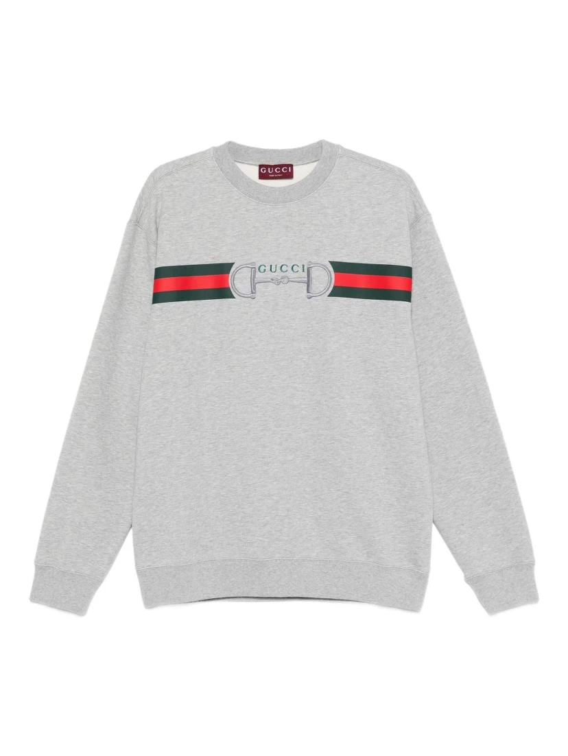 Cotton crewneck sweater