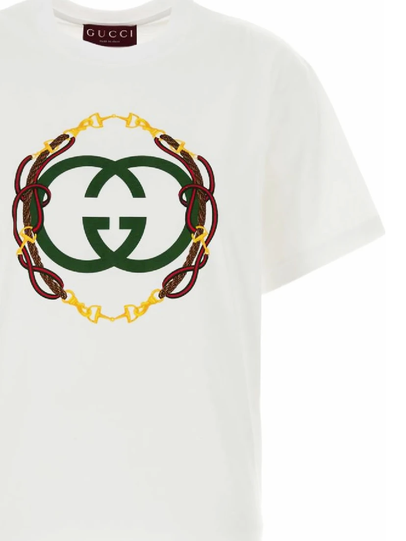 Cotton t-shirt with logo