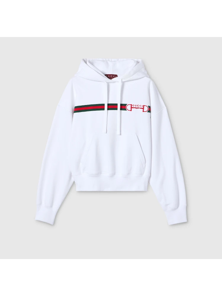 Hoodie with Horsebit