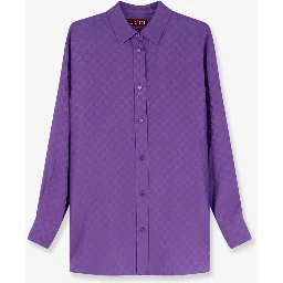 GG silk oversize jacket