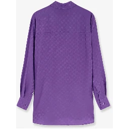 GG silk oversize jacket
