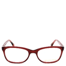 Burgundy Plastic Glasses (Frames)