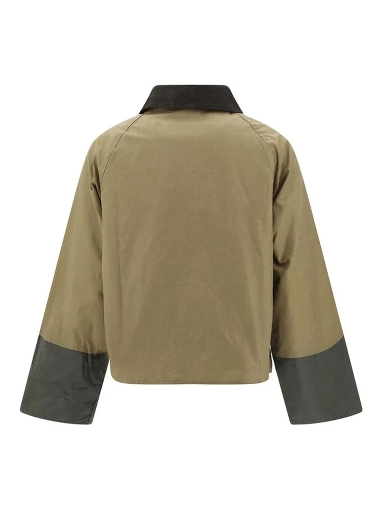 Bicolor Cotton Rain Coat alternative