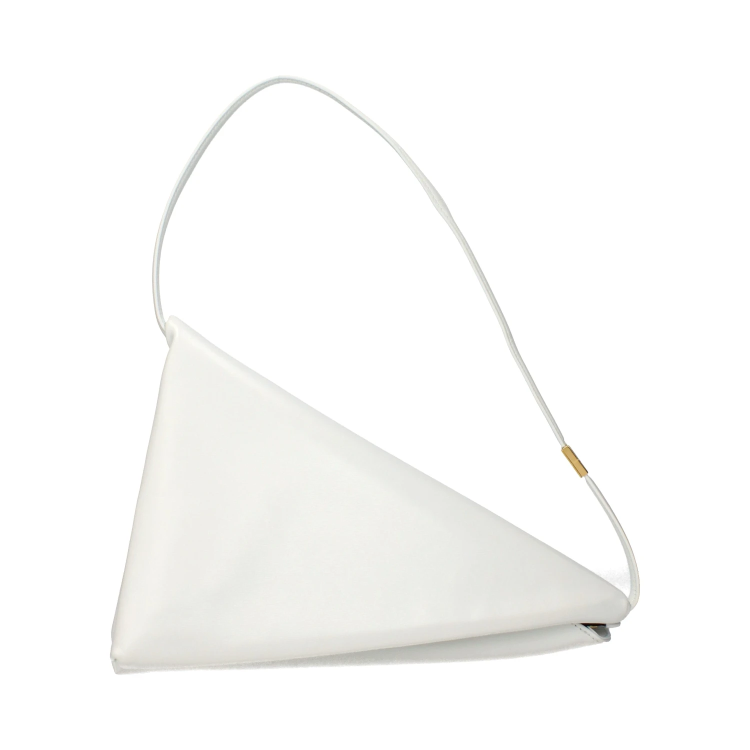 White Leather Shoulder Bag